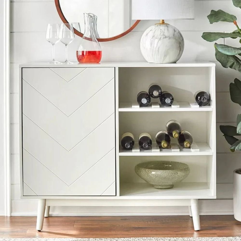 Ashby Solid Wood Bar Cabinet