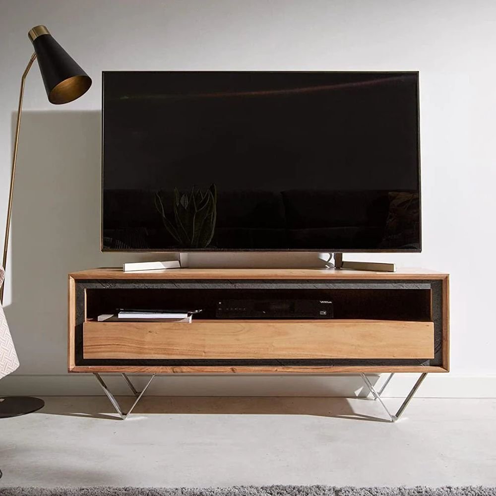 Ashby Solid Wood TV Cabinet