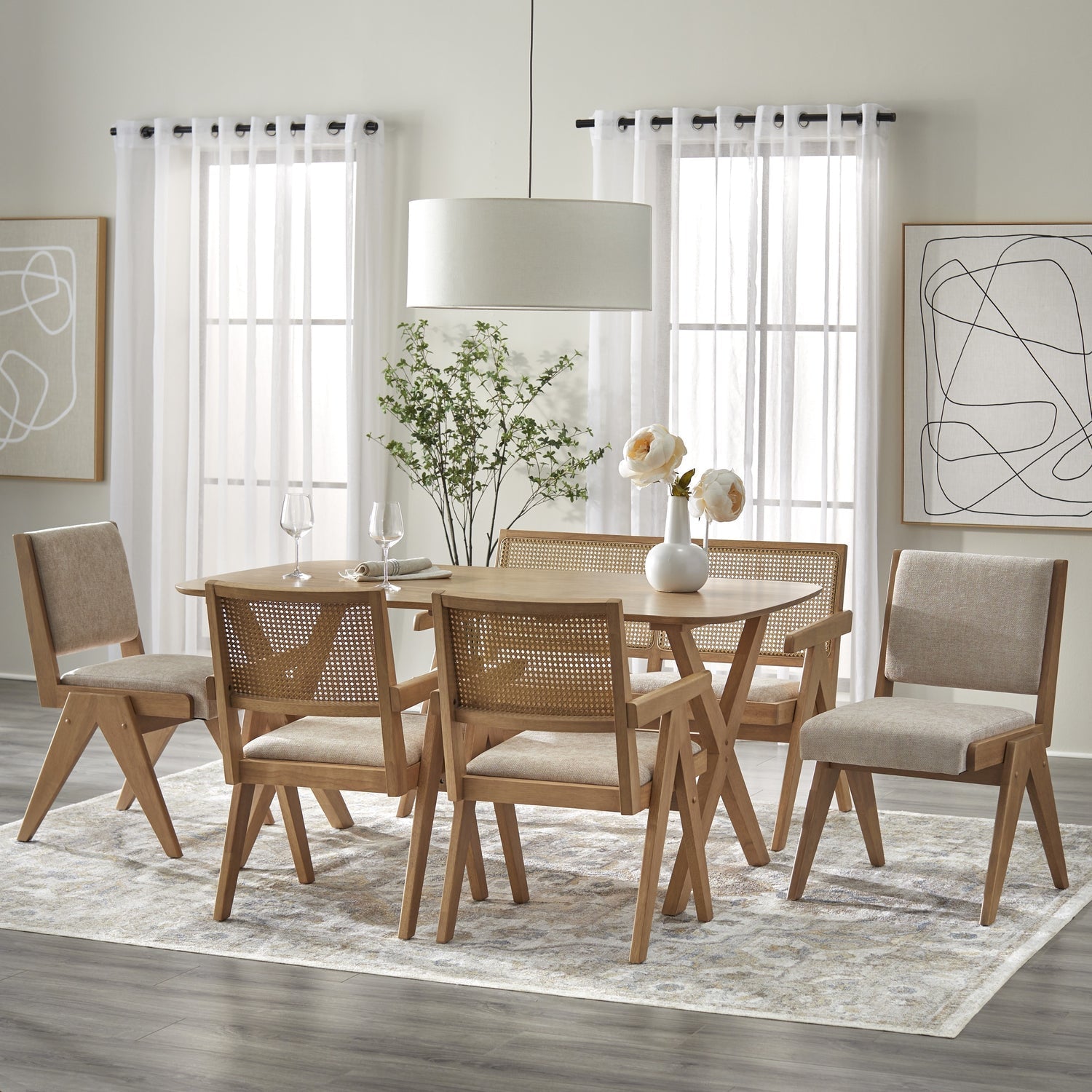 Baywood 6 Seater Dining Set