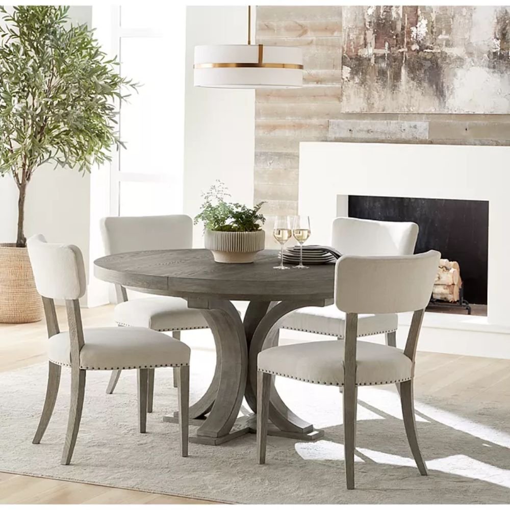 Brackley Round Dining Table Set 4 Seater