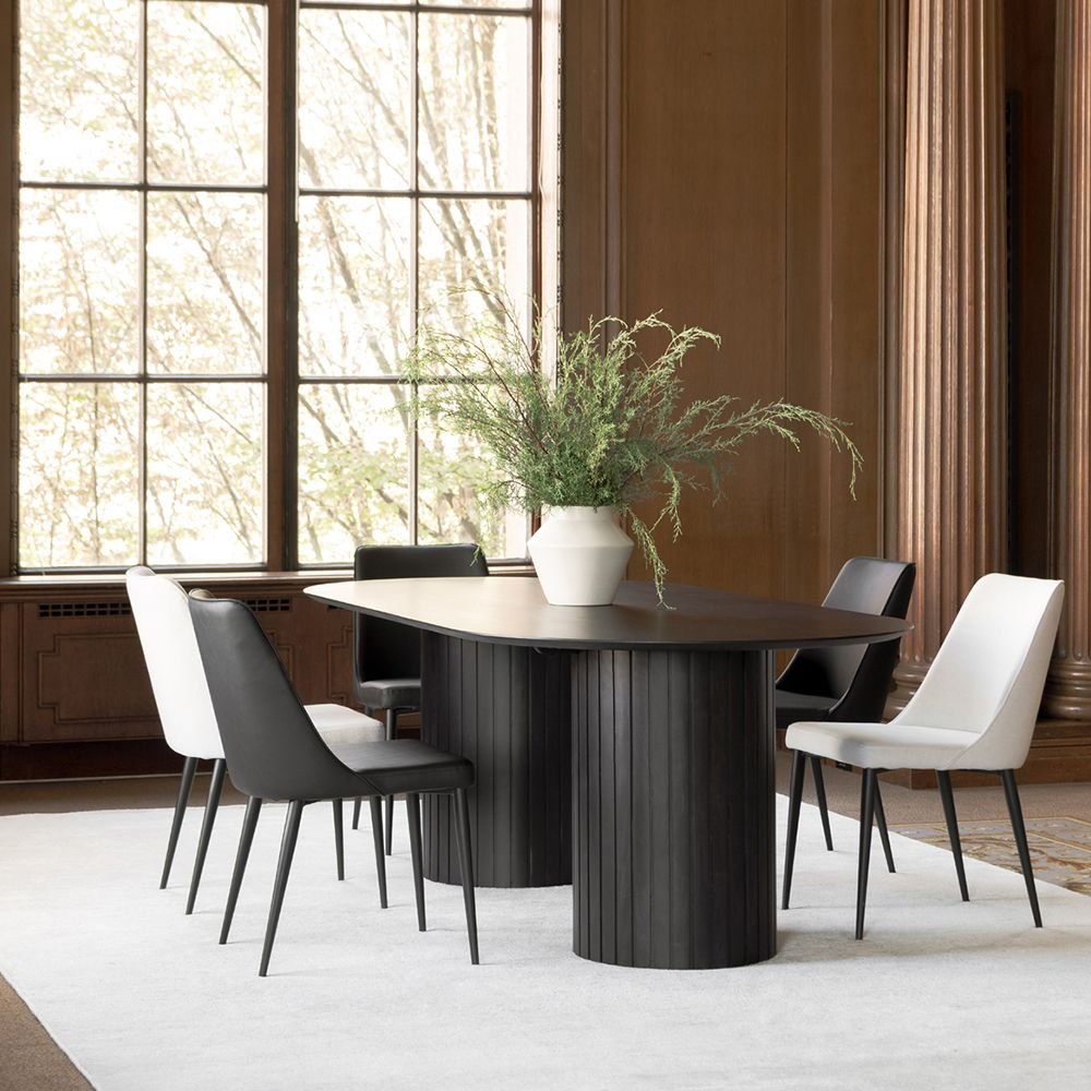 Brackley Solid Wood 6-Seater Dining Table