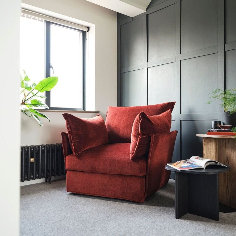 Buxton Velvet Armchair