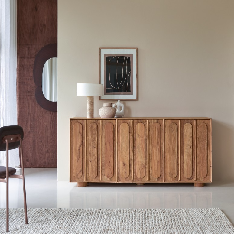 Cisco Solid Acacia Wood Sideboard #07