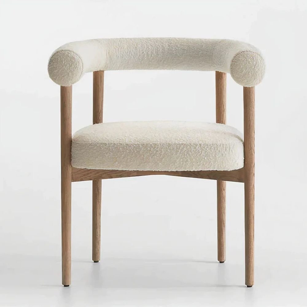Devizes Bouclé Fabric Dining Chairs