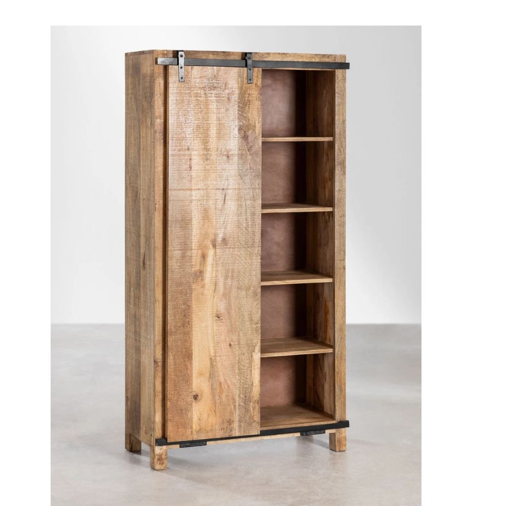 Devizes Mango Wood Wardrobe Bed