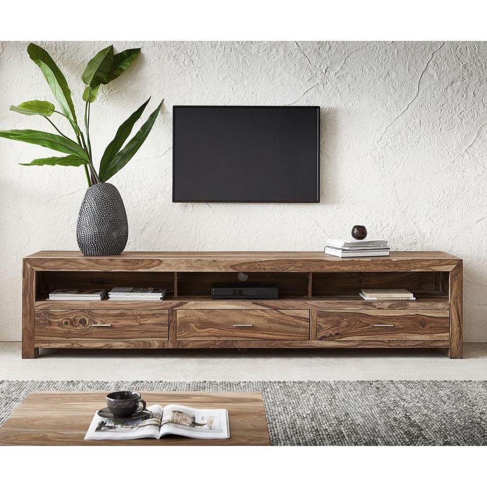Dorking Classic Sheesham Wood Large TV Unit