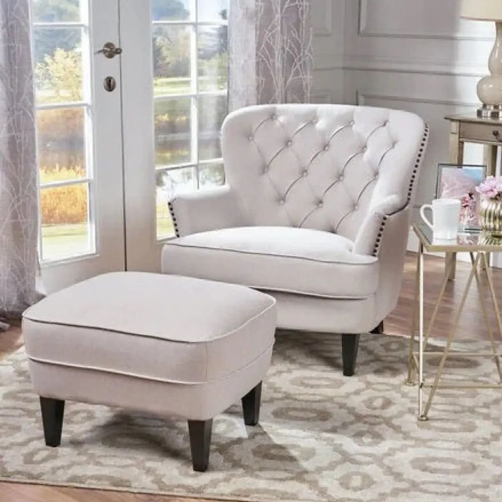 Dunster Modern Wing Accent Chair