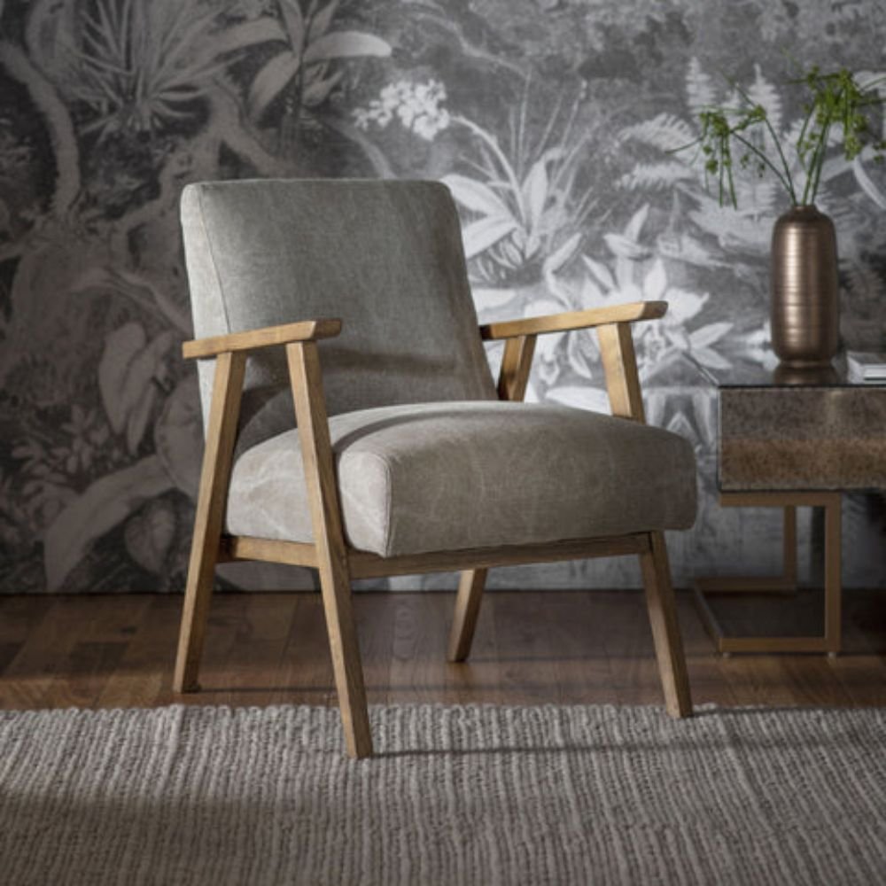 Epsom Solid Wood Armchair