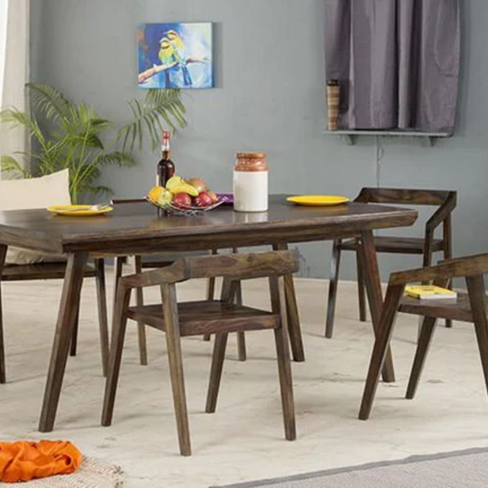 Epsom Solid Wood Dining Table Set 4 Seater