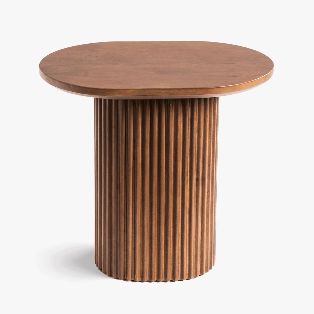 Epsom Solid Wood Side Table End Table