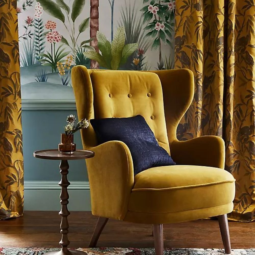 Evesham Handmade Solid Wood Accent Chair