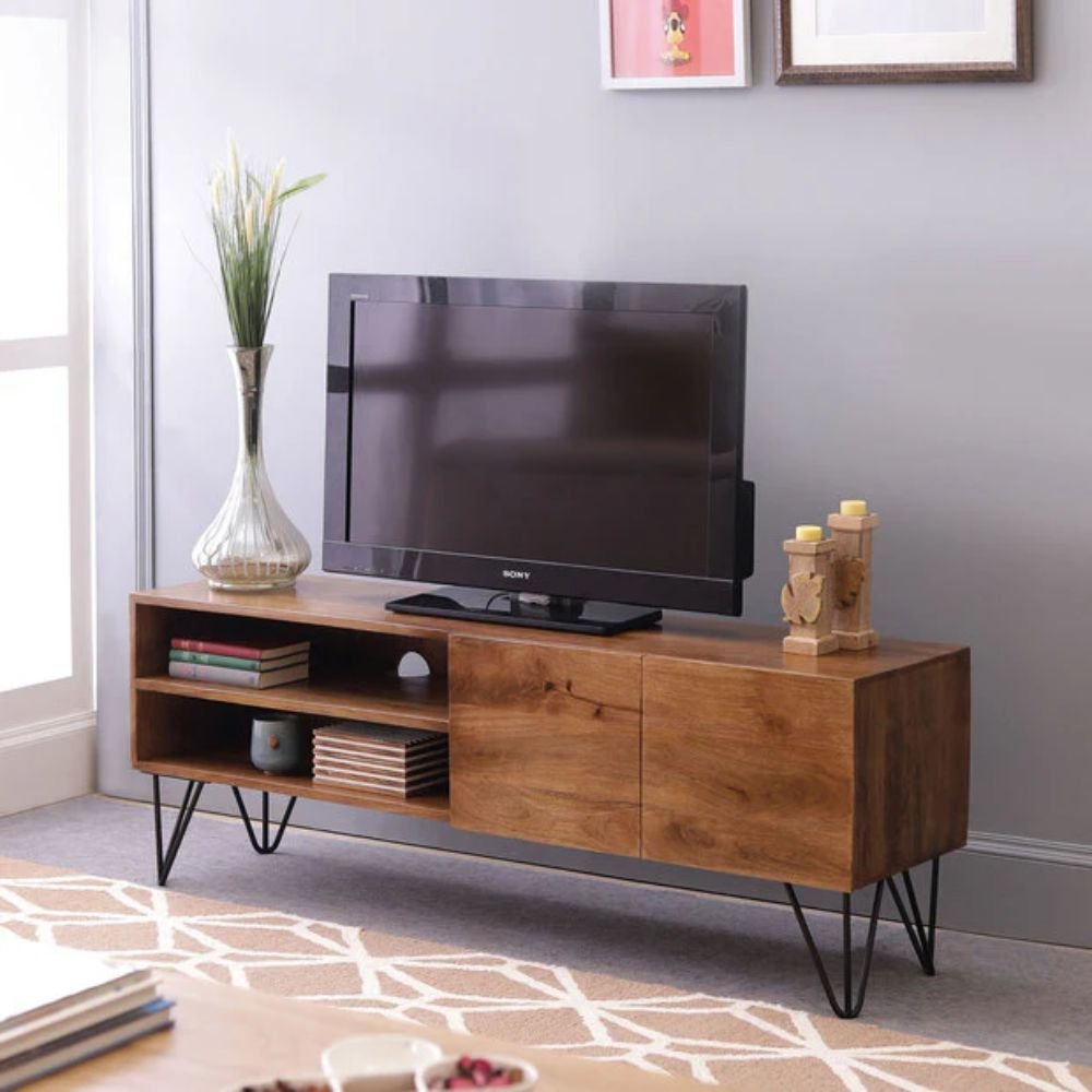 Evesham Wooden TV Unit