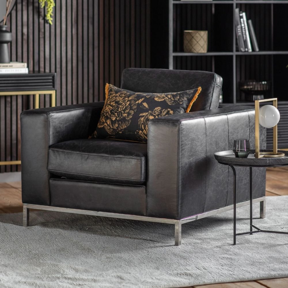 Hexham Armchair Leather