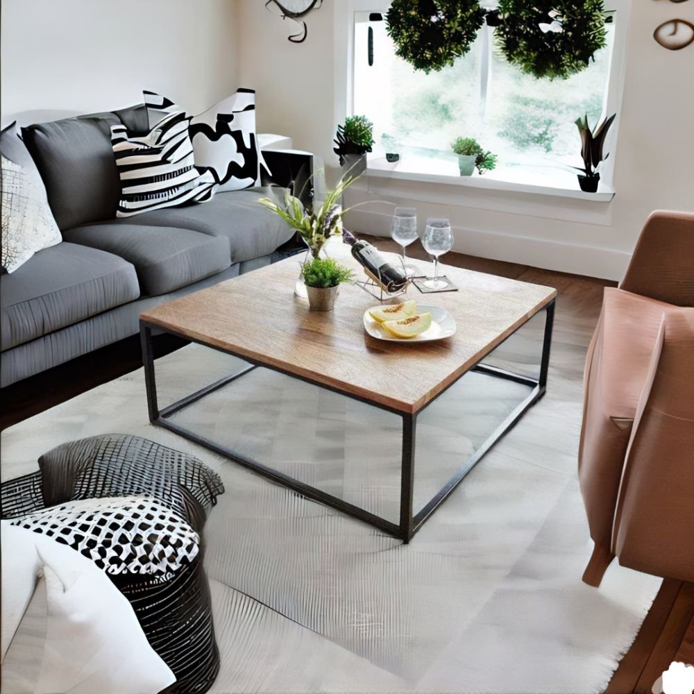 Hexham Coffee Table in Solid Sheesham Wood