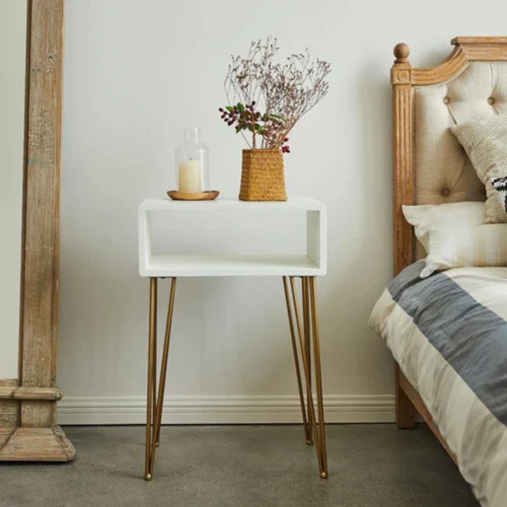 Keswick Simple Side Minimal Design Bedside Table