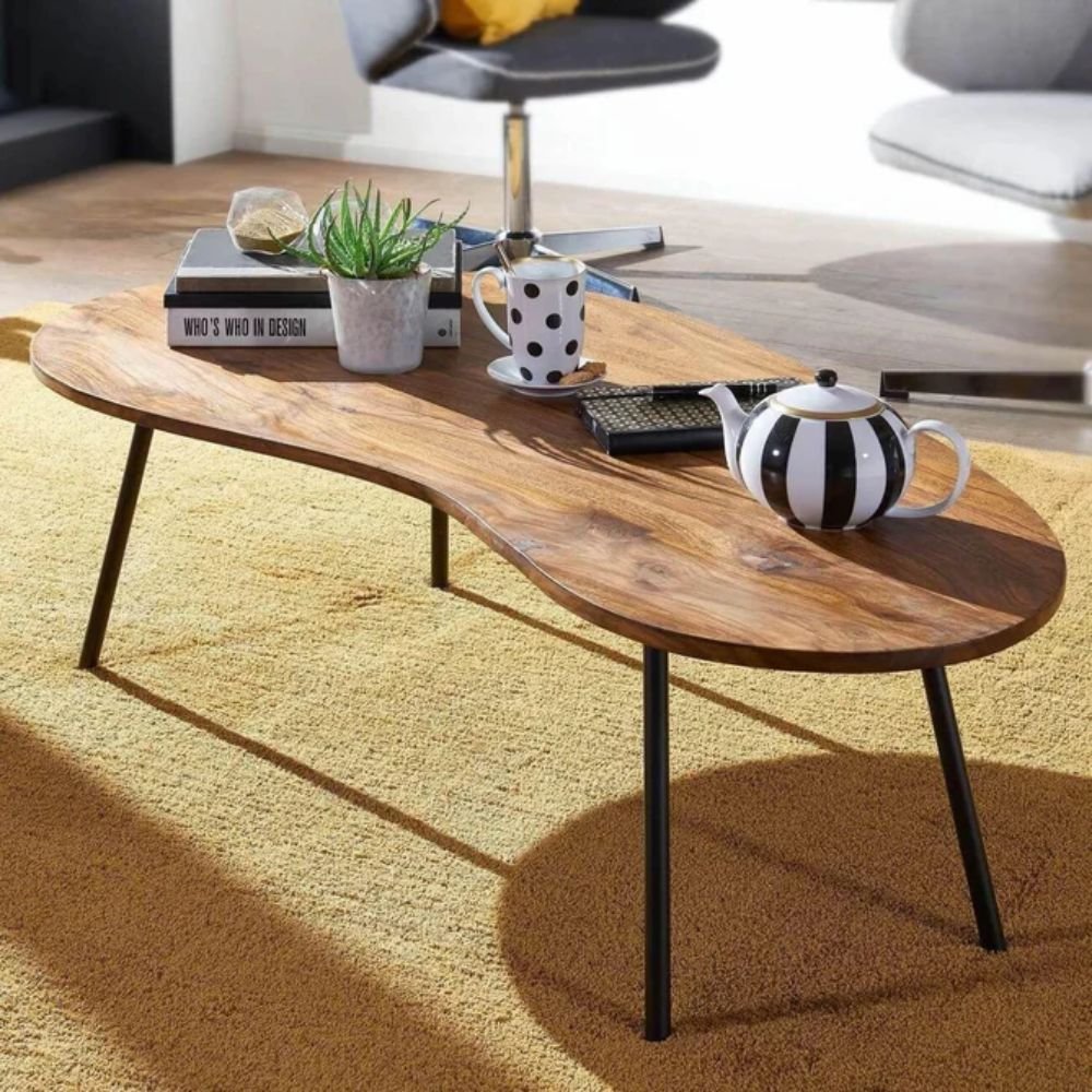 Keswick Wood & Metal Coffee Table