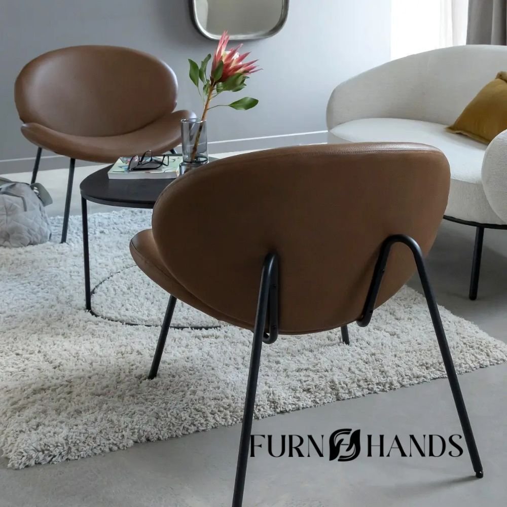 Kington Faux Leather Armchair