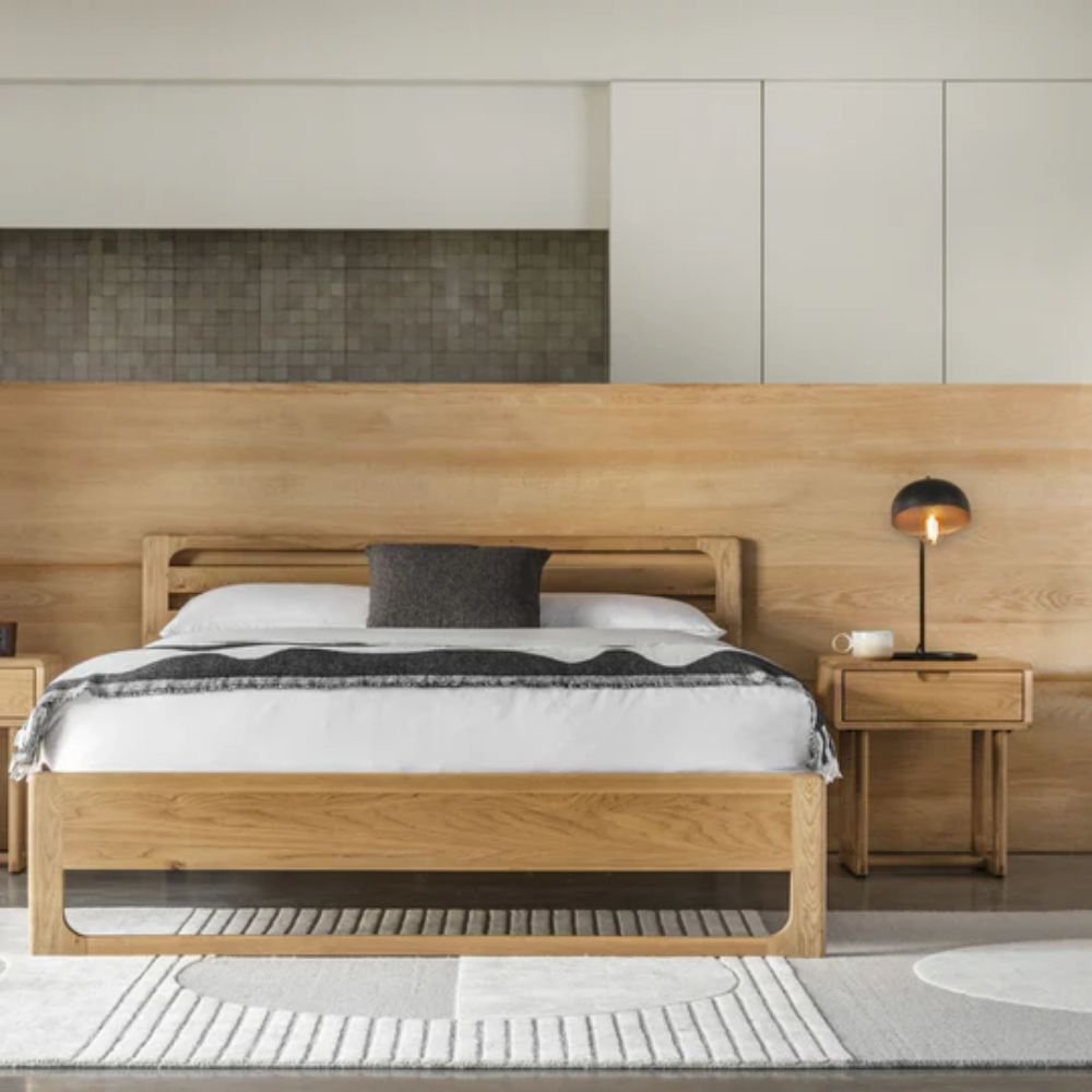 Kington Solid Wood Bed with Storage