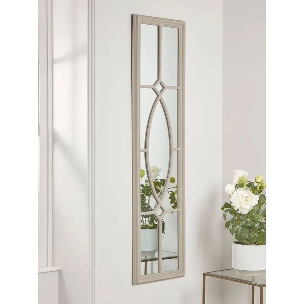 Kington Wooden Steve Panel Rectangular Mirror