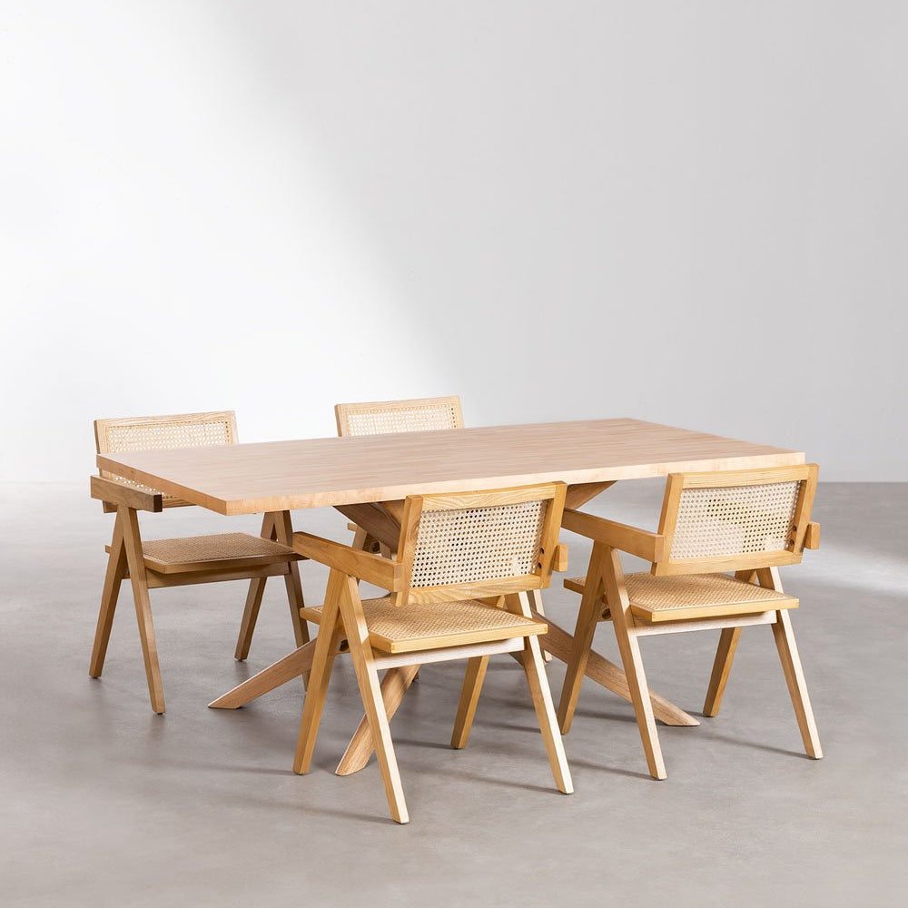 Lali 4 Seater Dining Set