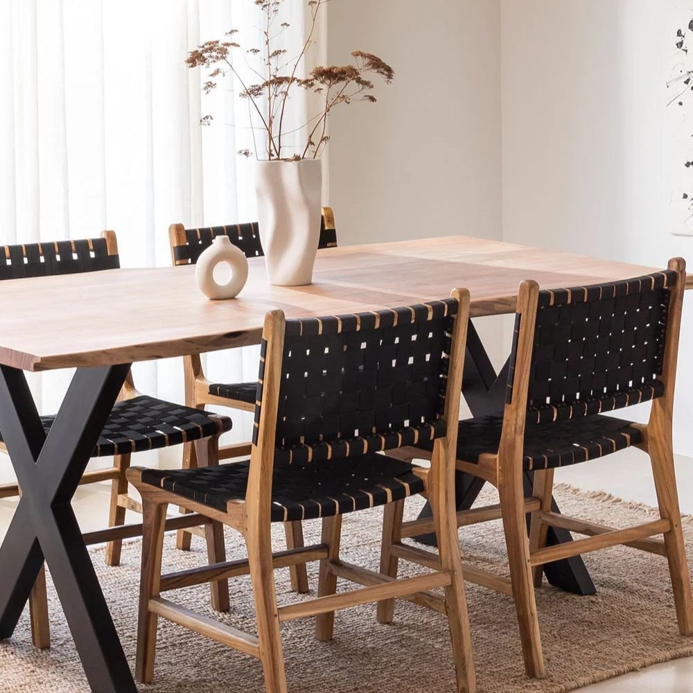 Ledbury 6-Seater Acacia Wood Dining Table