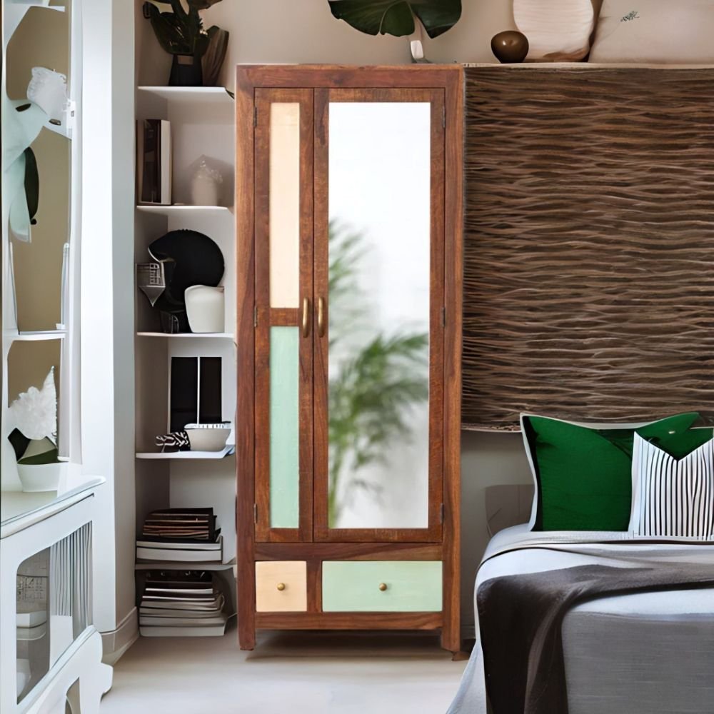Ledbury Classic Sheesham Wood and 2 Doors with Shelves