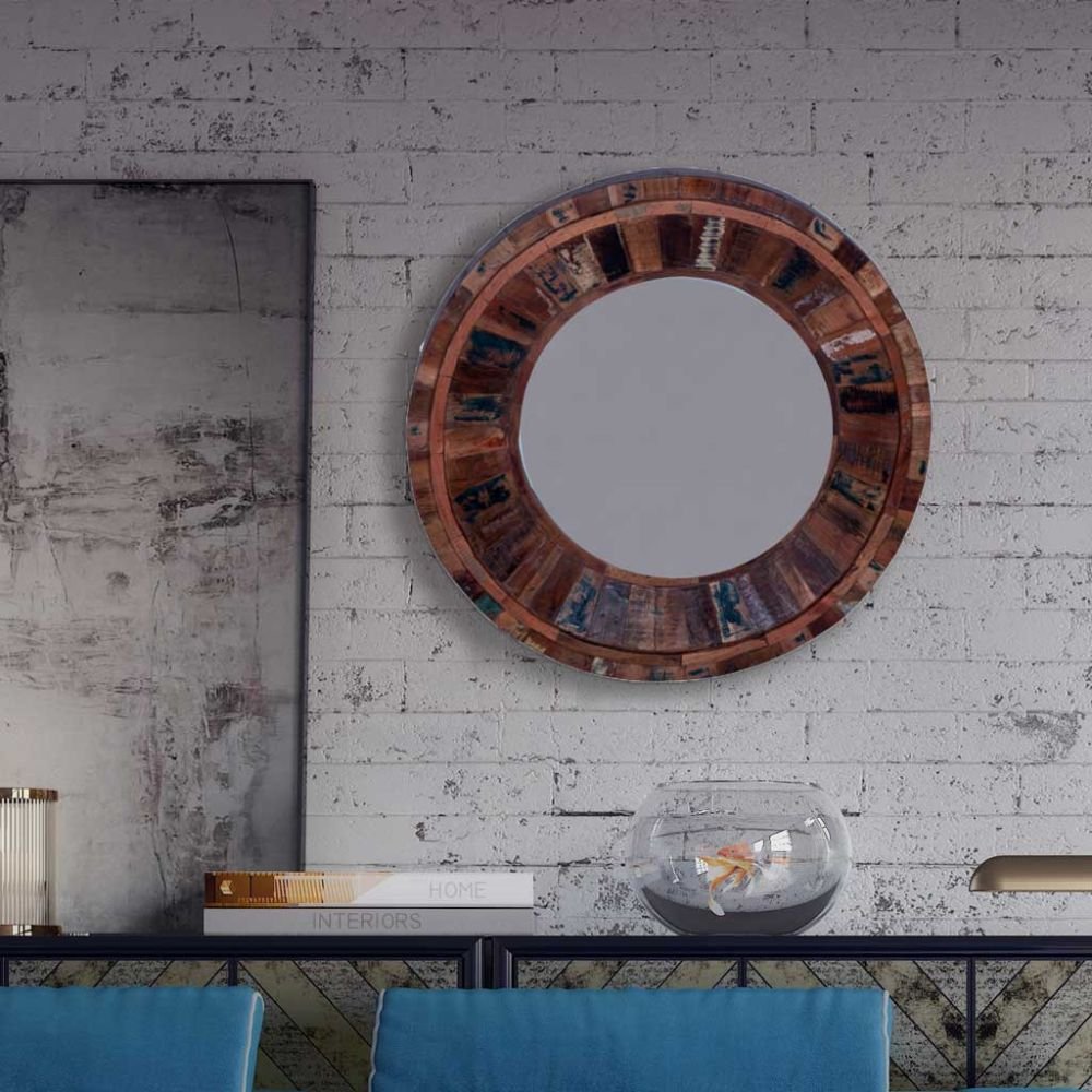 Ledbury Round Wall Mirror