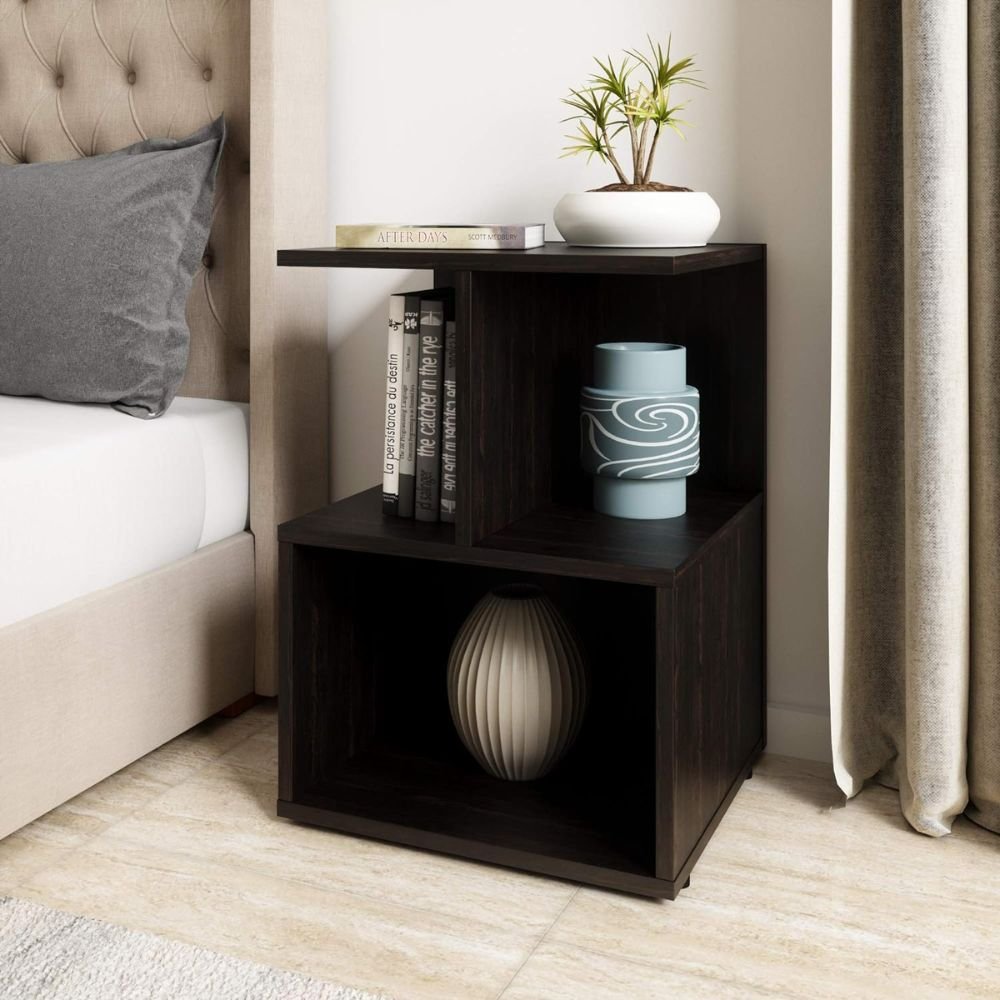 Mango Wood Bedside Table with Drawer in Yarm