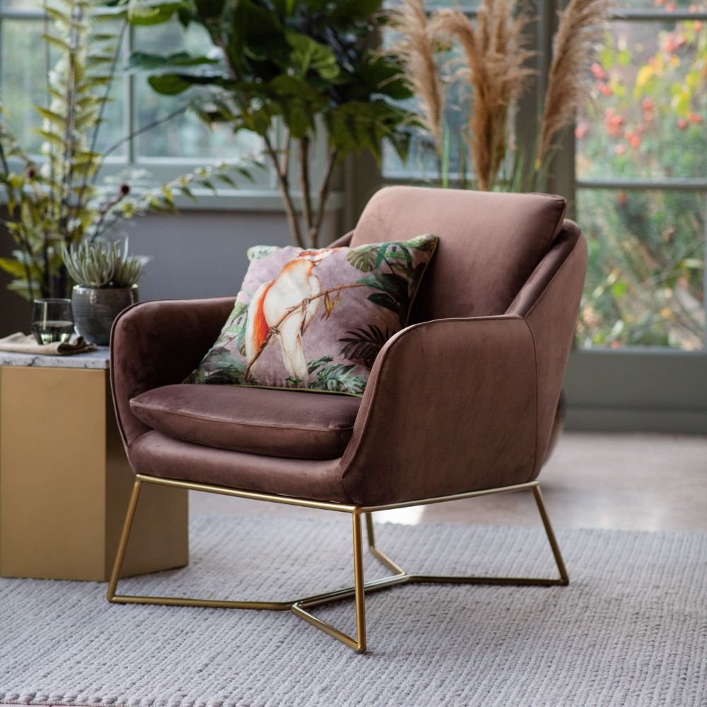 Ongar Velvet Chair