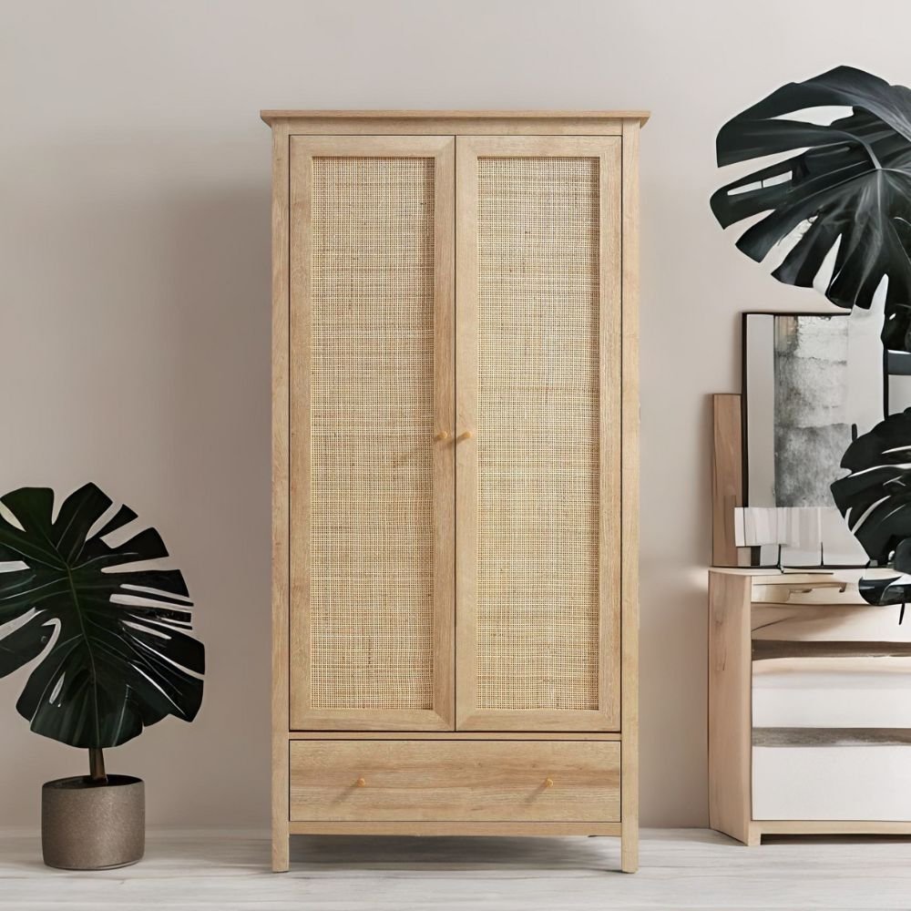 Penrith Solid Wood Diesel 2 Door Wardrobe