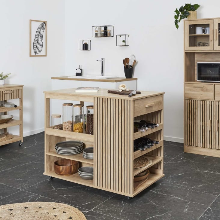 Saulk Kitchen Island