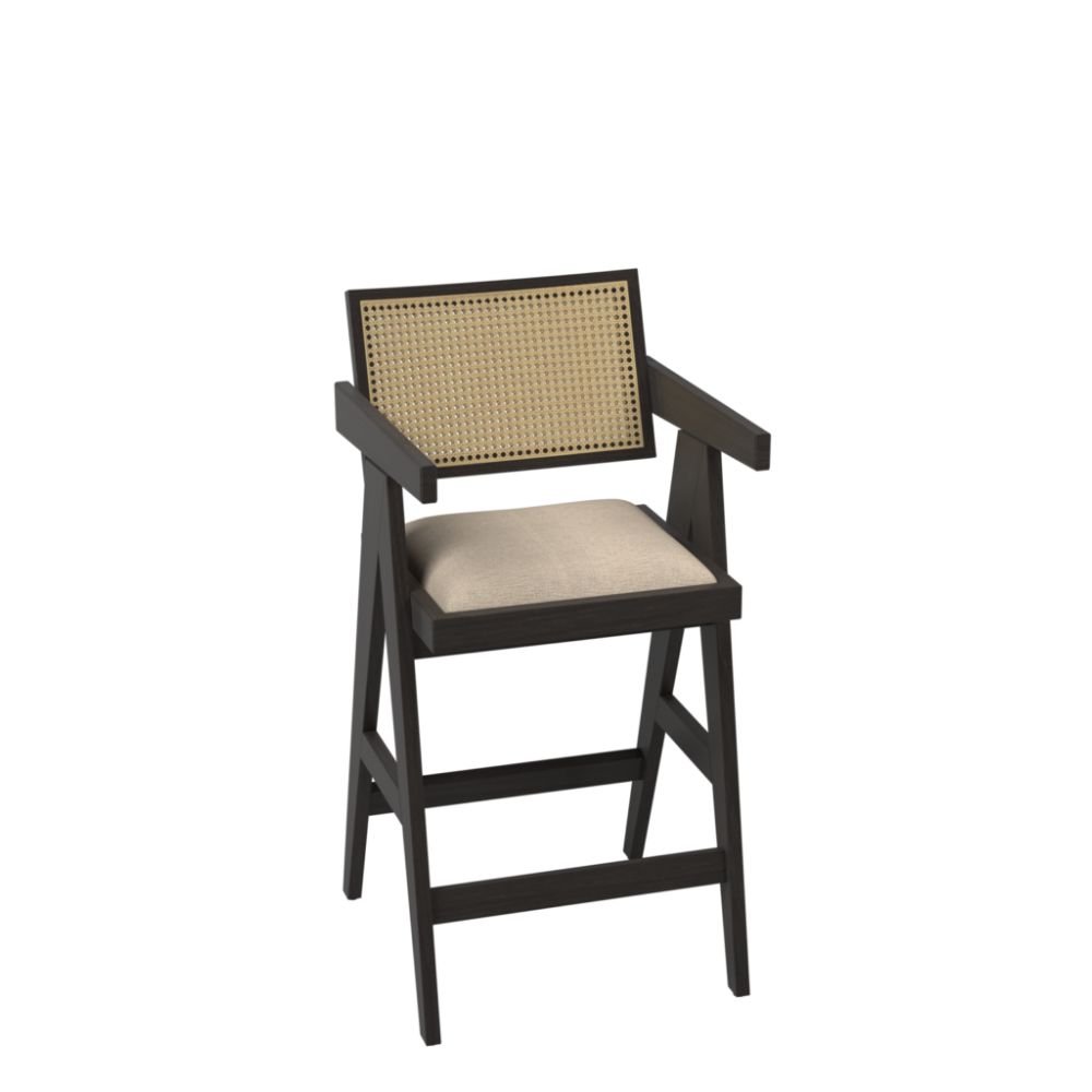 Stow Black Bar Chair Bar Stool