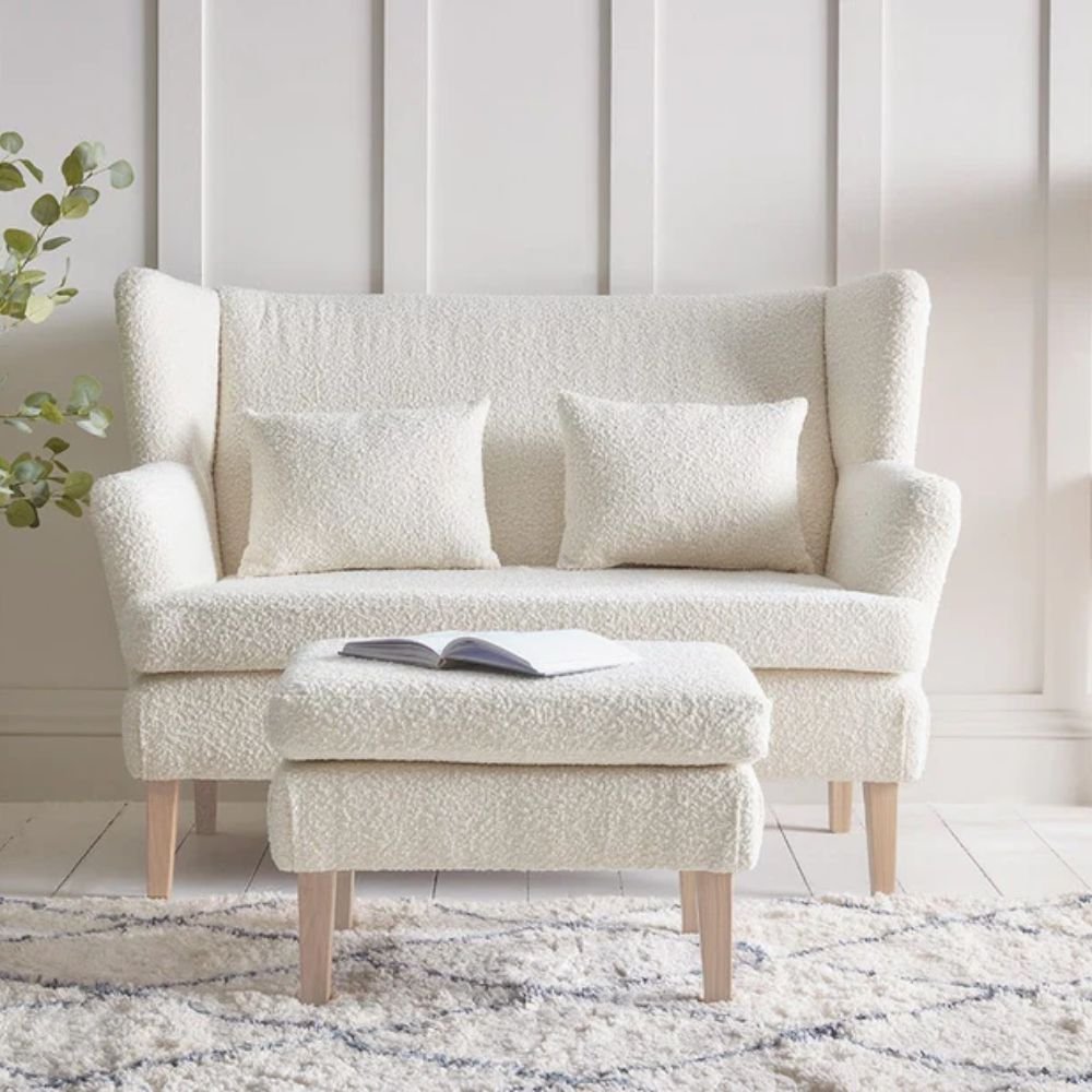Stow Bouclé Fabric Sofa