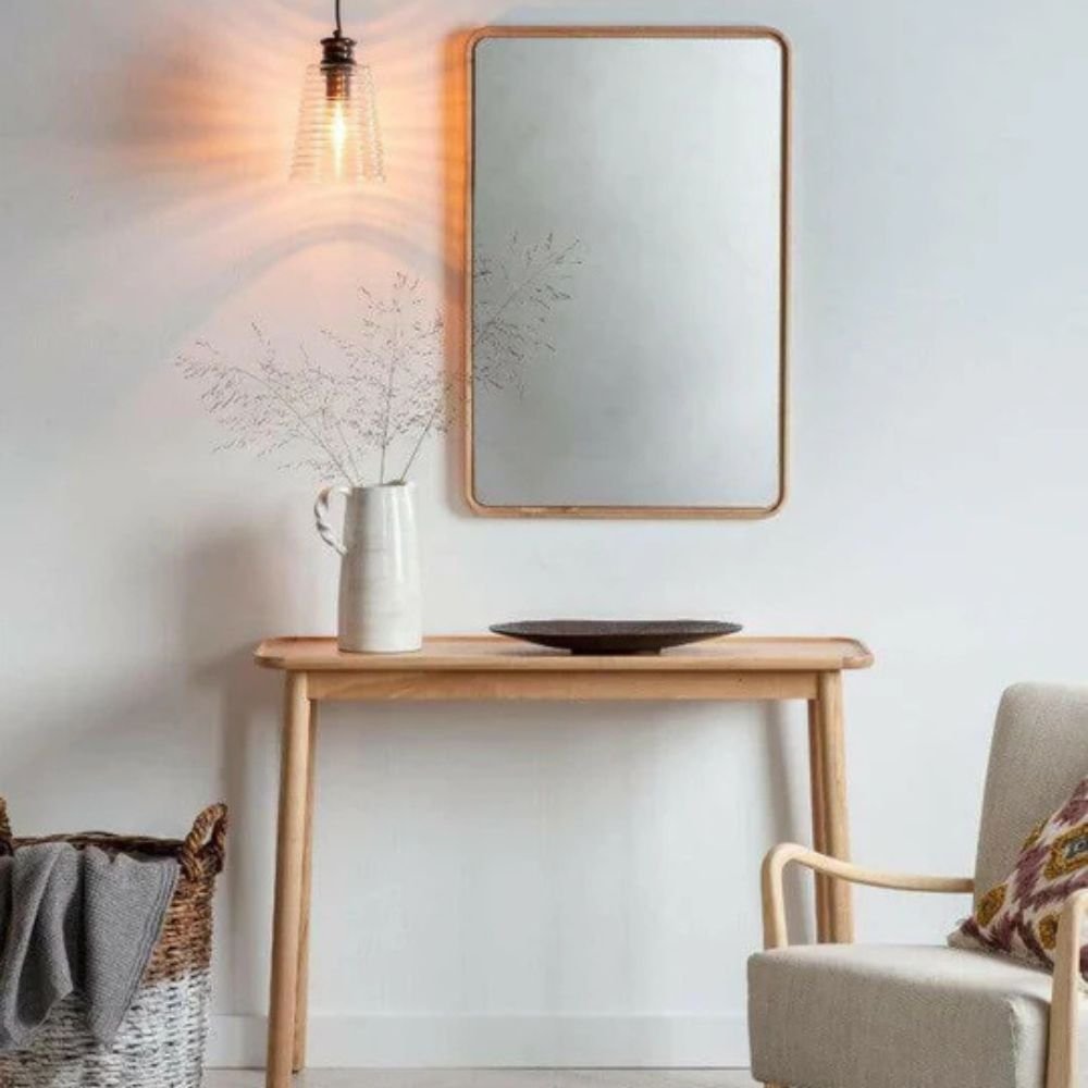 Stow Modern Solid Wood Console Table