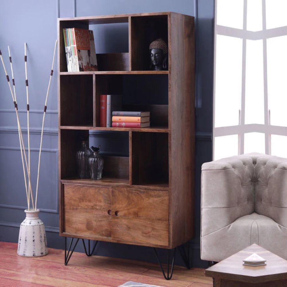 Stow Small Solid Wood Dresser & Bookshelf