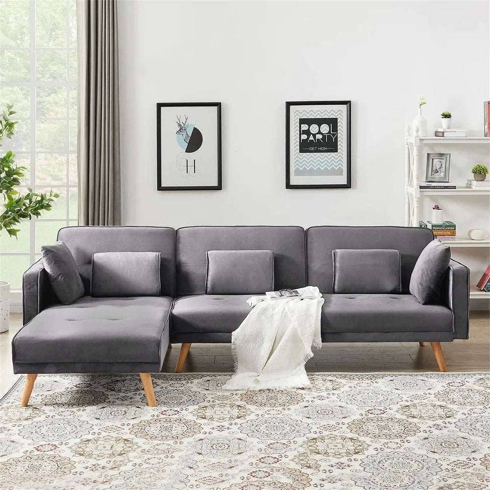 Stow Solid Wood Sofa