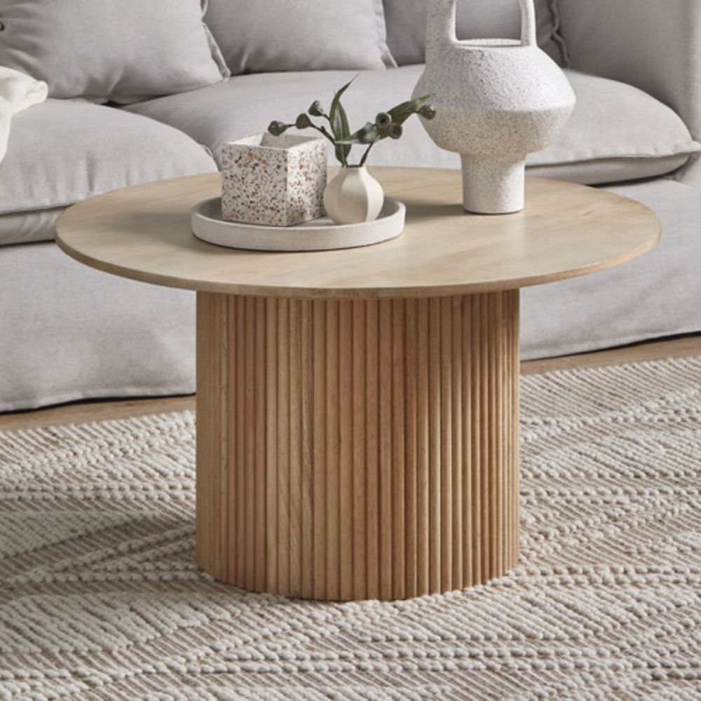 Sudbury Round Mango Wood Coffee Table
