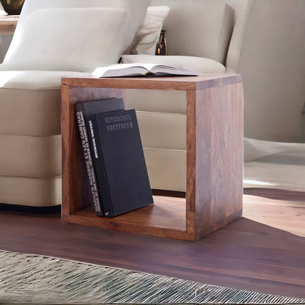 Sudbury Sheesham Wood Diesel Side Table