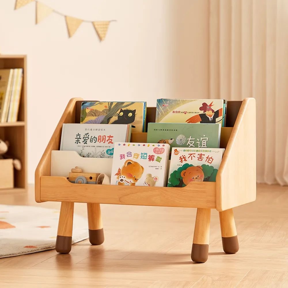 Wickham Compact Solid Wood Kids Bookshelf