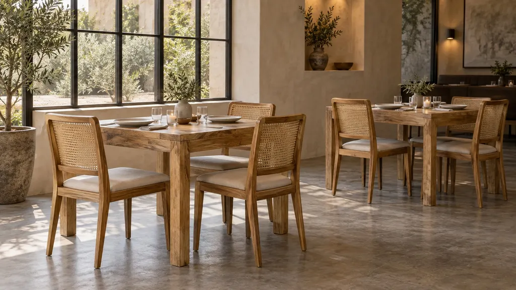 Furniture range inspiration for a hospitality interior