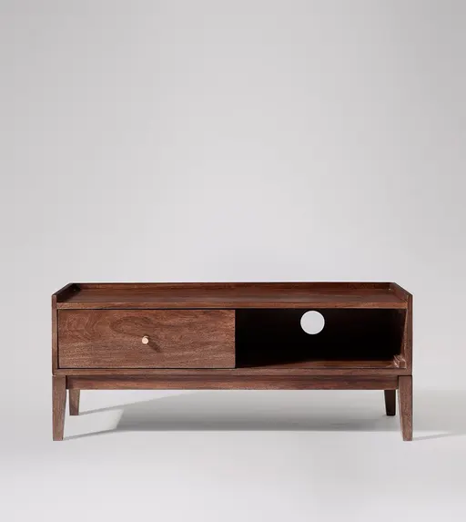 Allison Small Mango Wood TV Unit #05