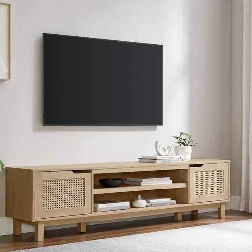 Ashby Rattan 2 Door TV Console