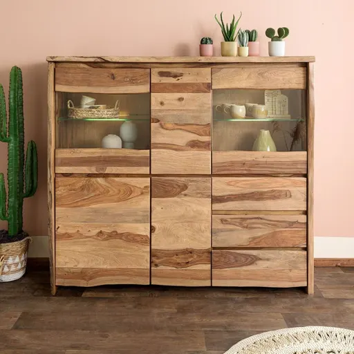Benedict Sheesham Display Cabinet