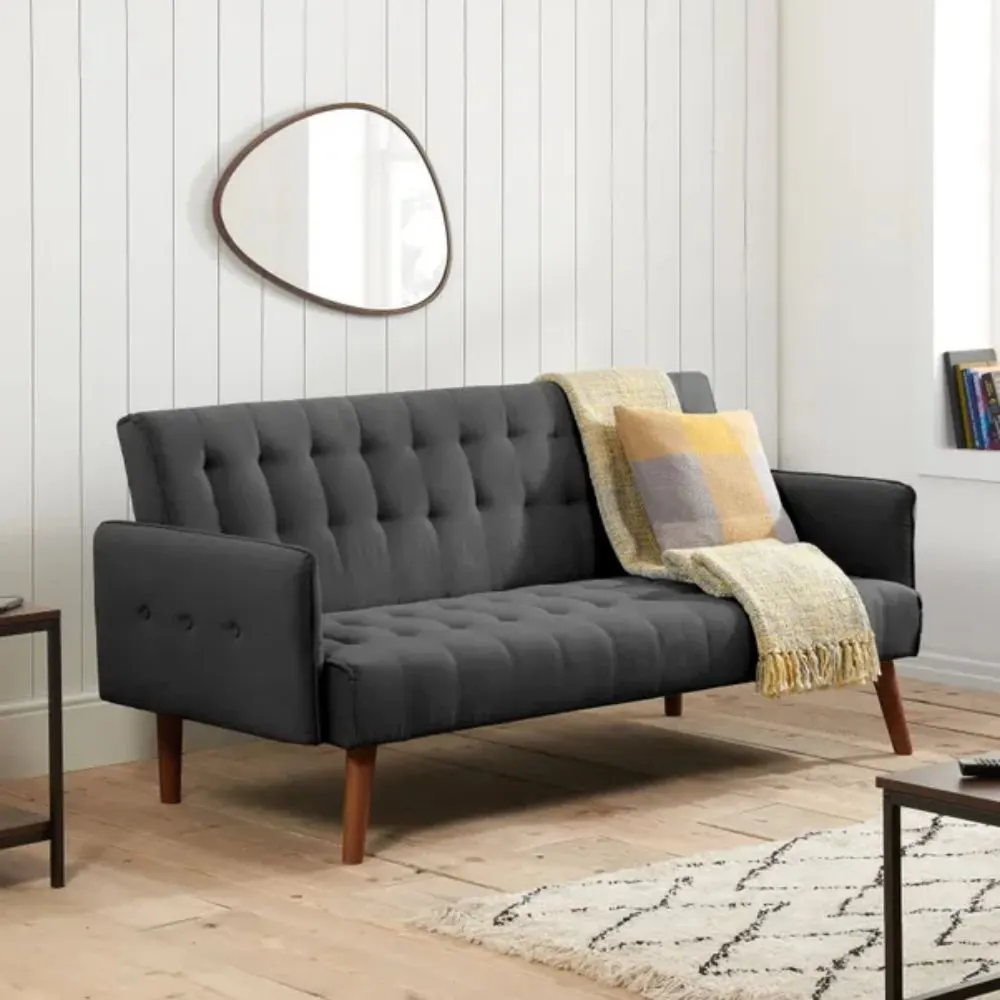 Chesterfield Fabric 3 Seater Sofa