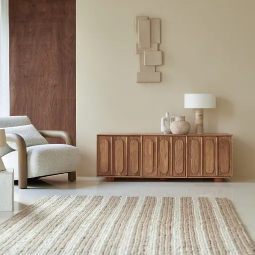 Cisco Premium Acacia Wood TV Stand #03