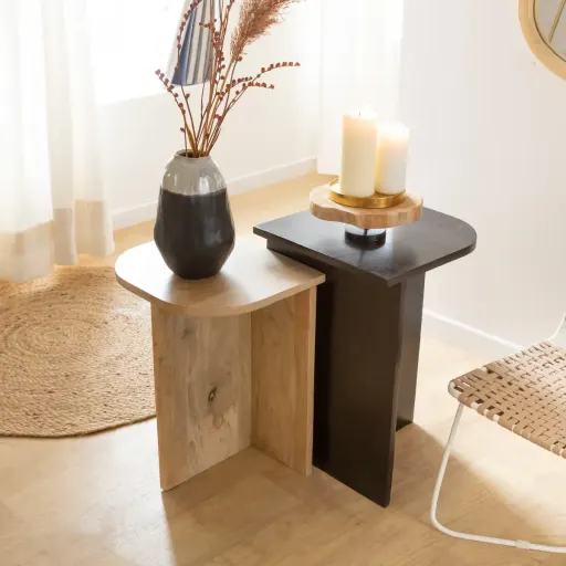 Denver Two Tone Nesting Coffee Table Set