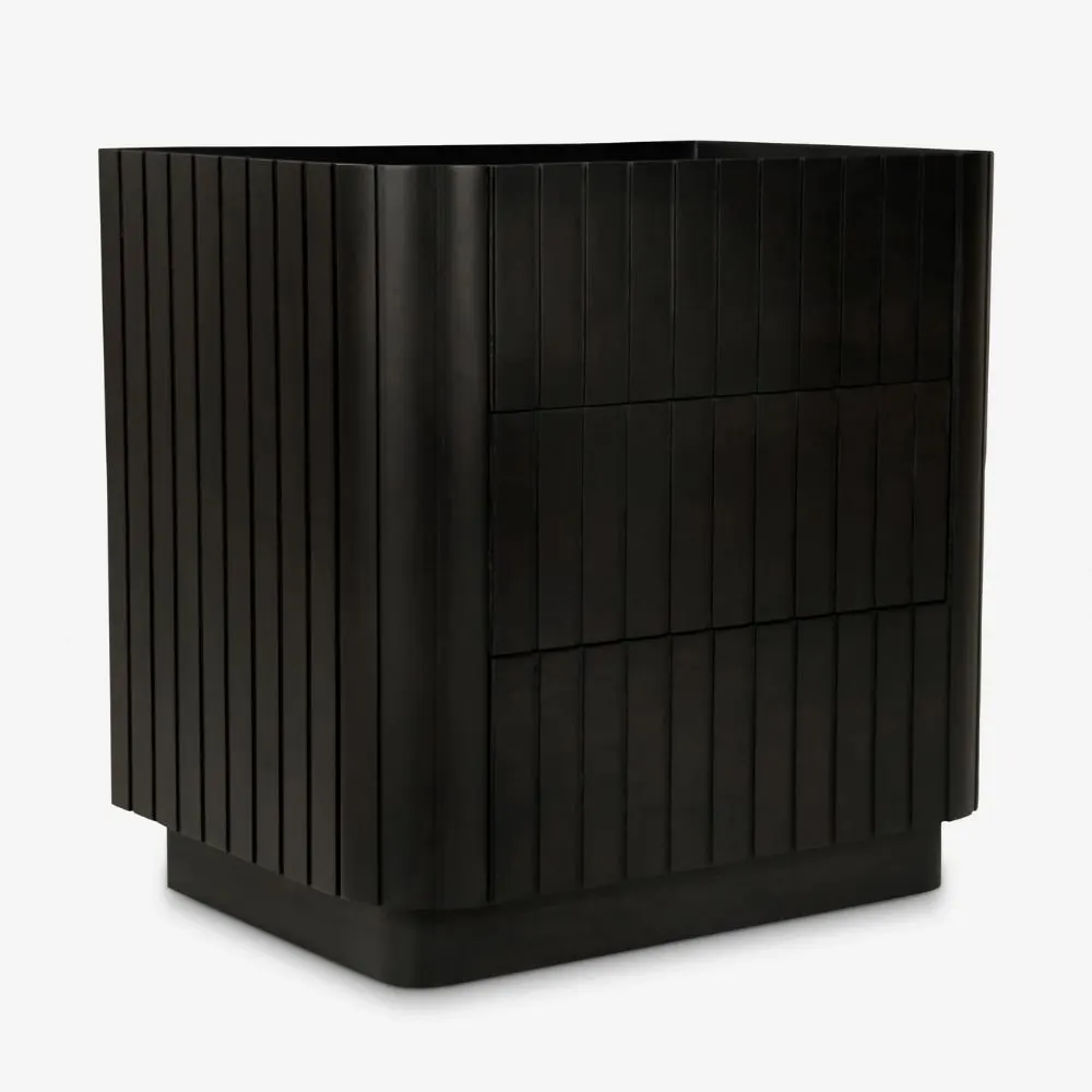 Devizes 3 Drawer Bedside