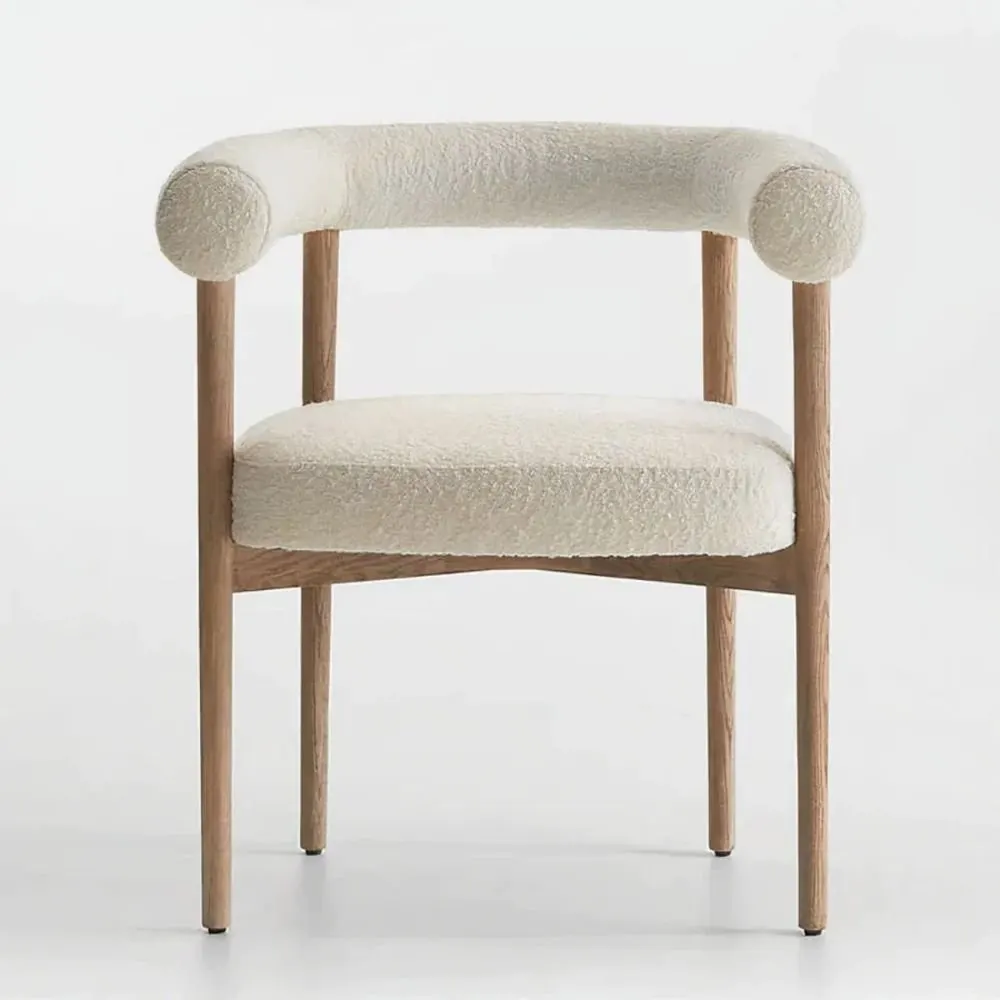 Devizes Bouclé Fabric Dining Chairs
