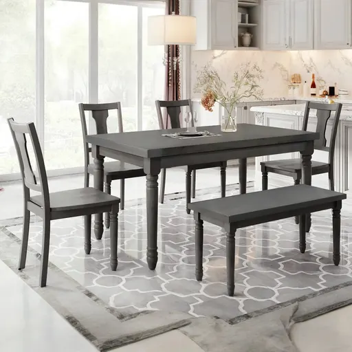 Eszter 6 Seater Dining Set