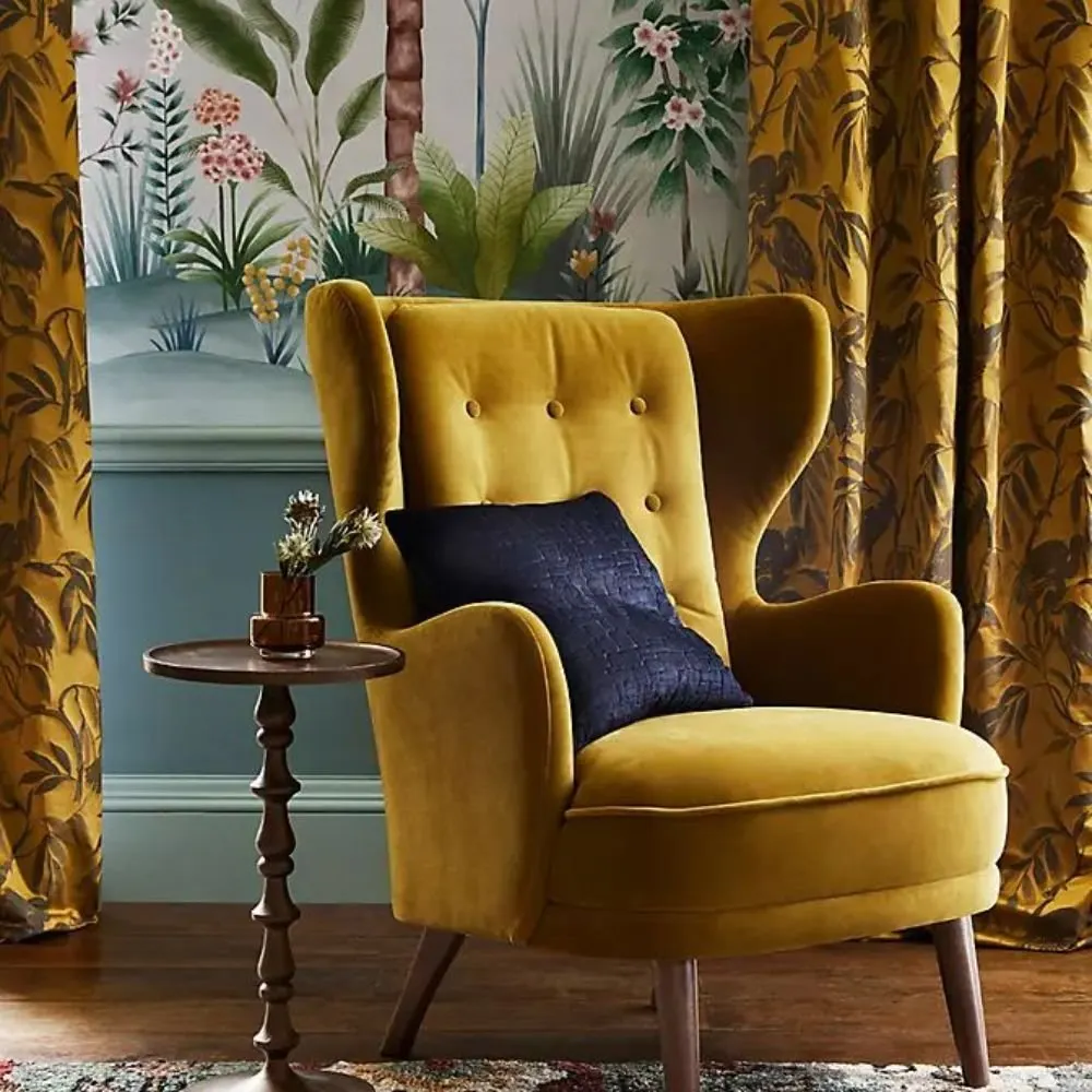 Evesham Handmade Solid Wood Accent Chair